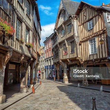 Chambre Douillette Dans Longere Au Vert Lanvallay Exterior foto